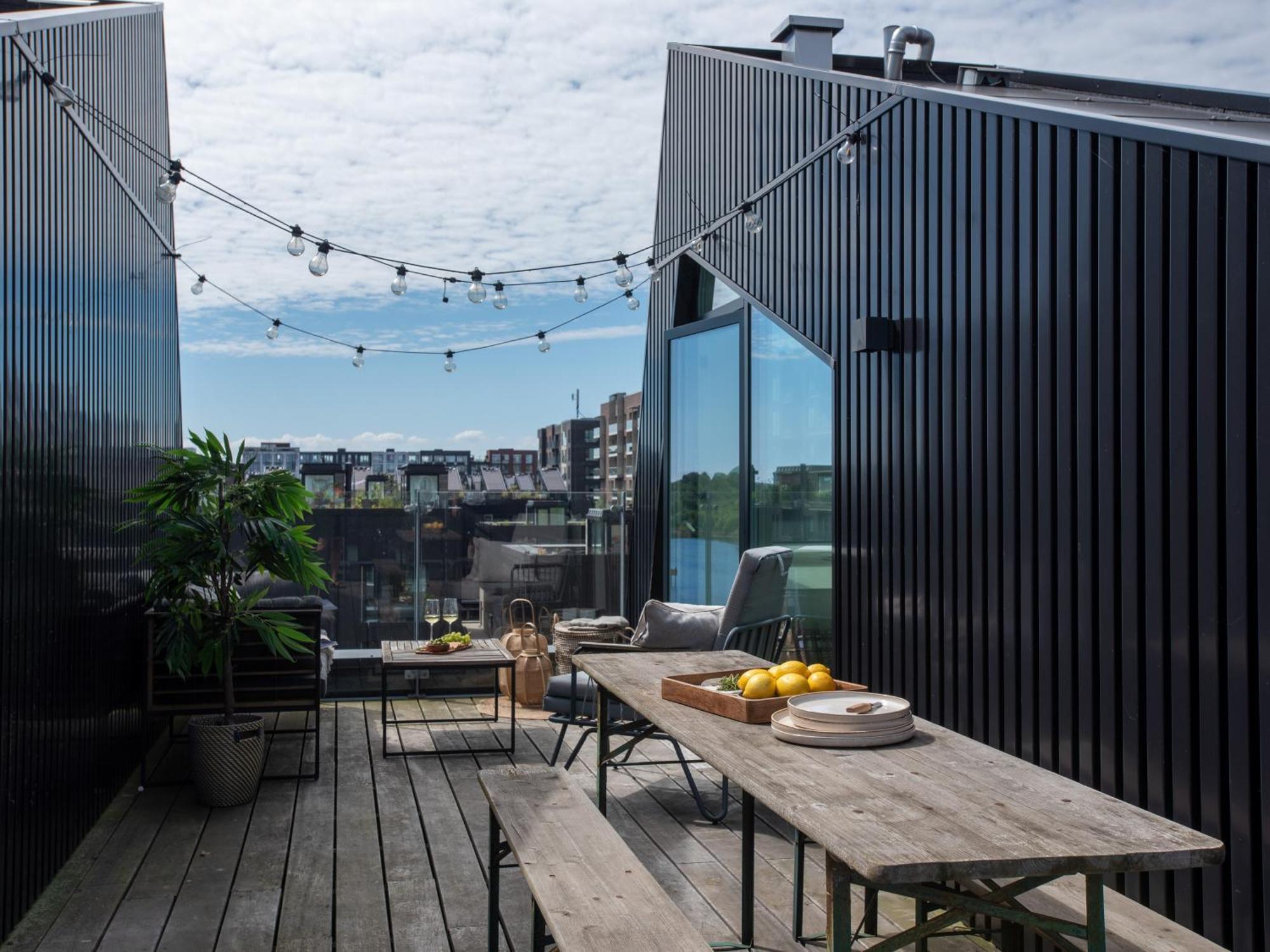 Sanders Pier - Fantastic 3-Bedroom Townhouse With Balcony Terrace 哥本哈根 外观 照片